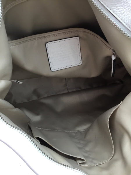 Coach Size Large White Purses/Wallets