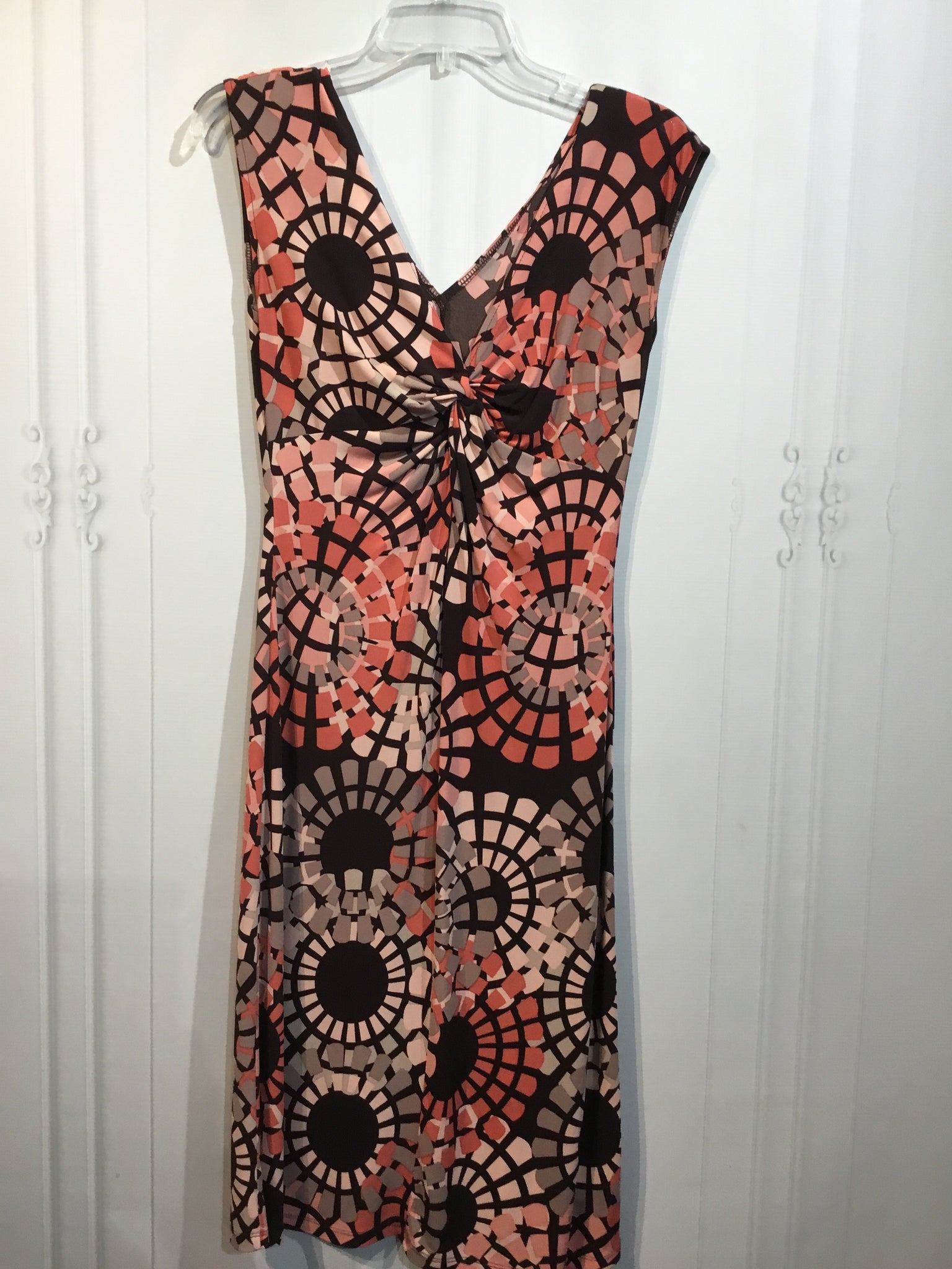 Lizzatti Size M/8 Brown DRESS/1 PIECE