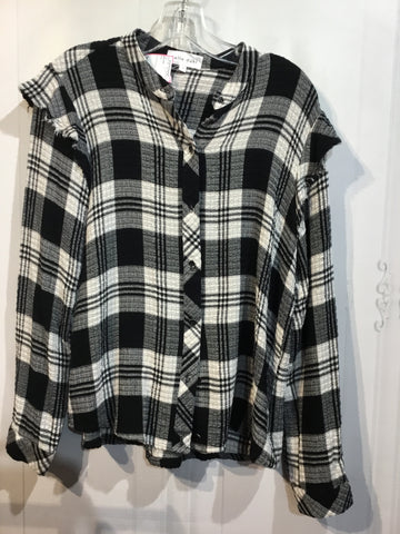 Bella Dahl Size Small Black Tops