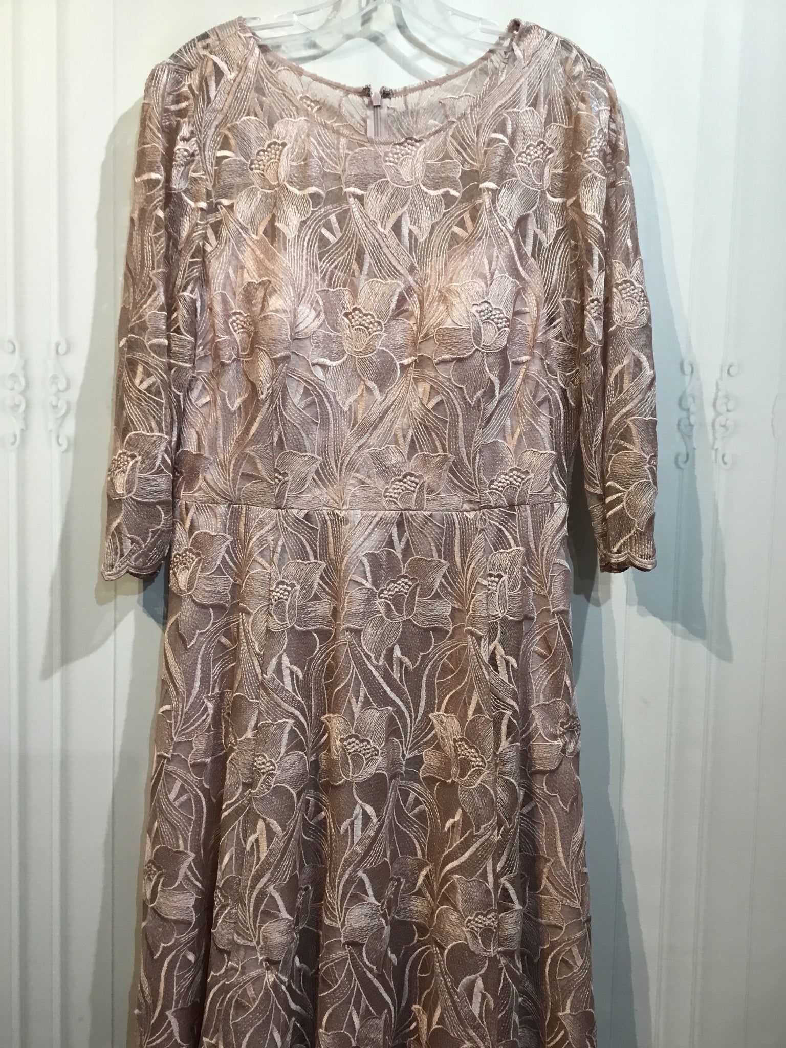 Alex Evening Size XL/16 Pink DRESS/1 PIECE