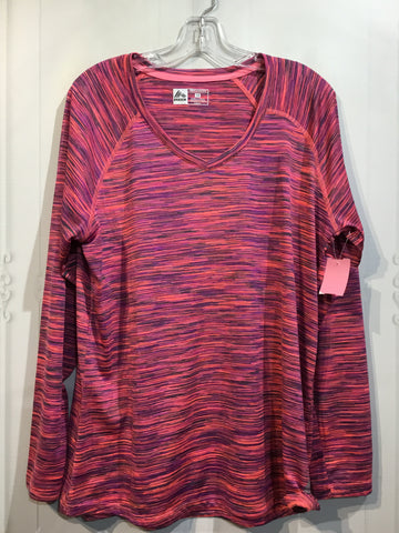 RBX Size 1X Pink Athletic Wear