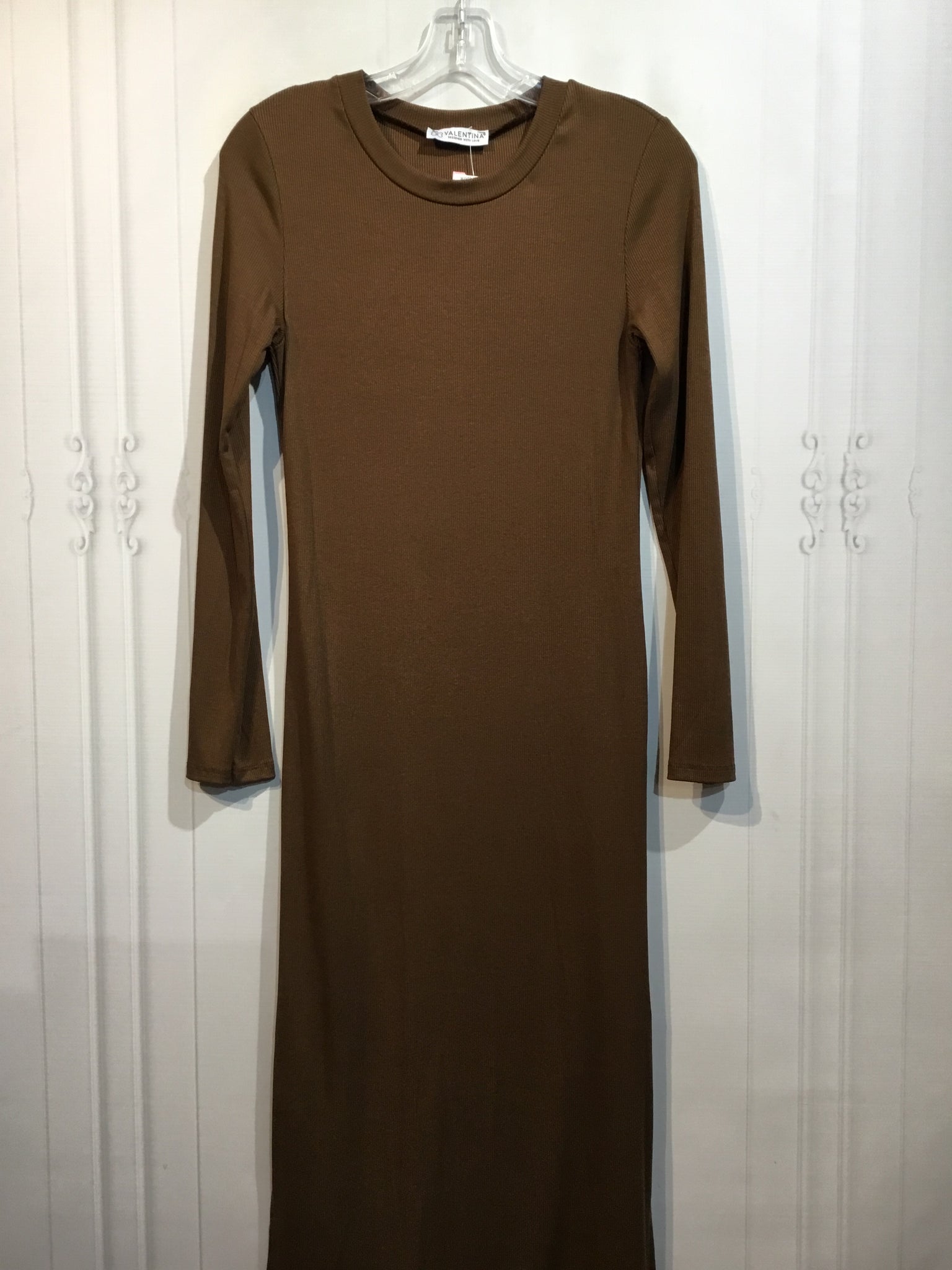 Valentina Size S Brown DRESS/1 PIECE