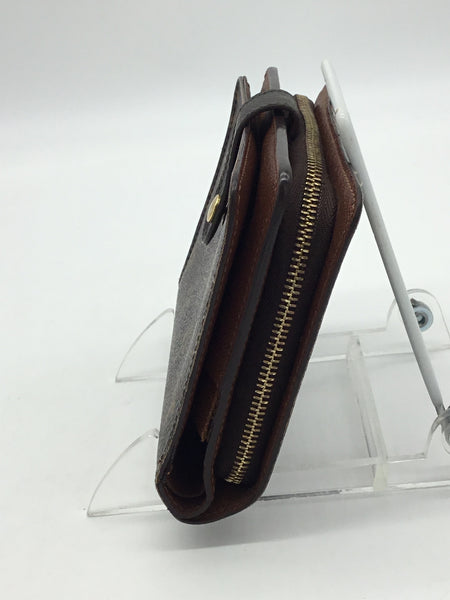 Louis Vuitton Size Small Brown Louis Vuitton Porte-Papier Zippe