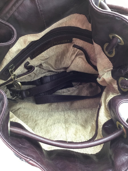 LUXURY Donald Pliner Size Medium Brown Purses/Wallets