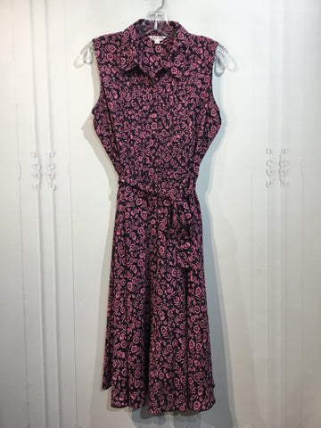 NANETTE Nanette Lepore Size S/4-6 Black & Pink Dress