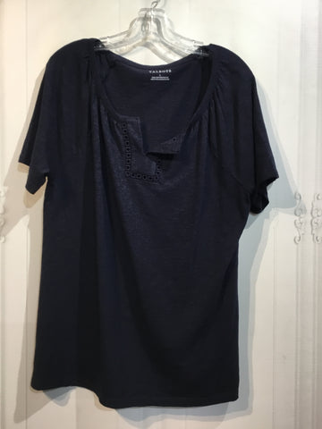 Talbots Size Large Blue Tops