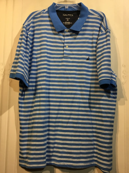Nautica Size 3X Blue Men's
