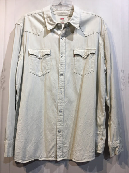 Levis Size 2X White Men's