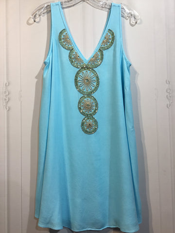 Lilly Pulitzer Size Medium Blue DRESS/1 PIECE