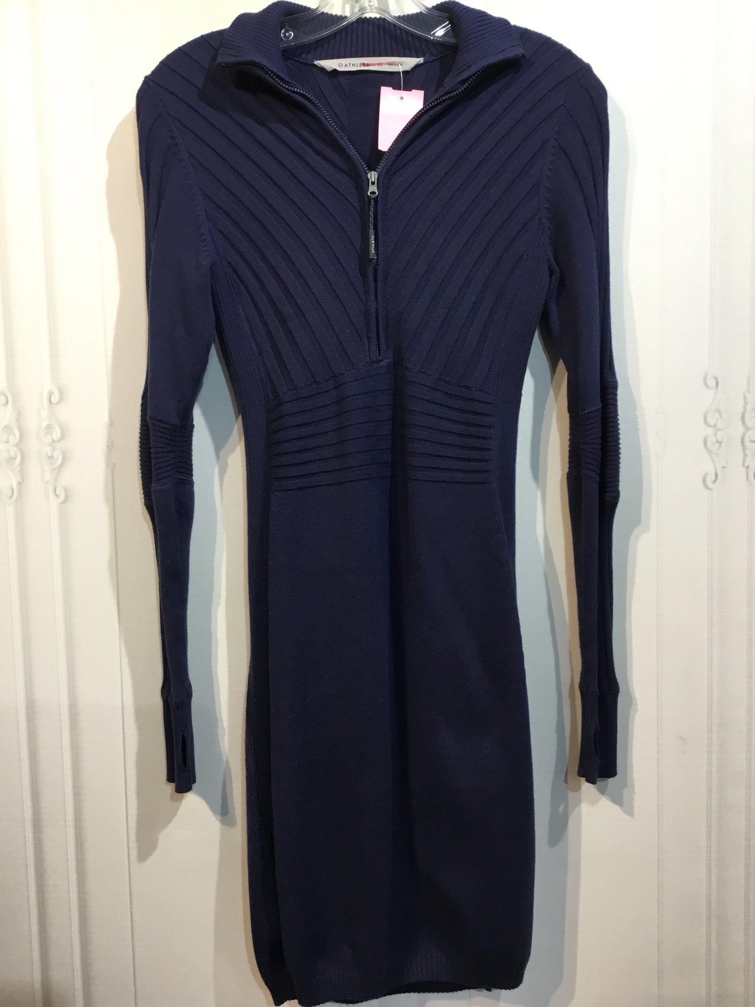 LUXURY Athleta Size Extra Small Blue DRESS/1 PIECE