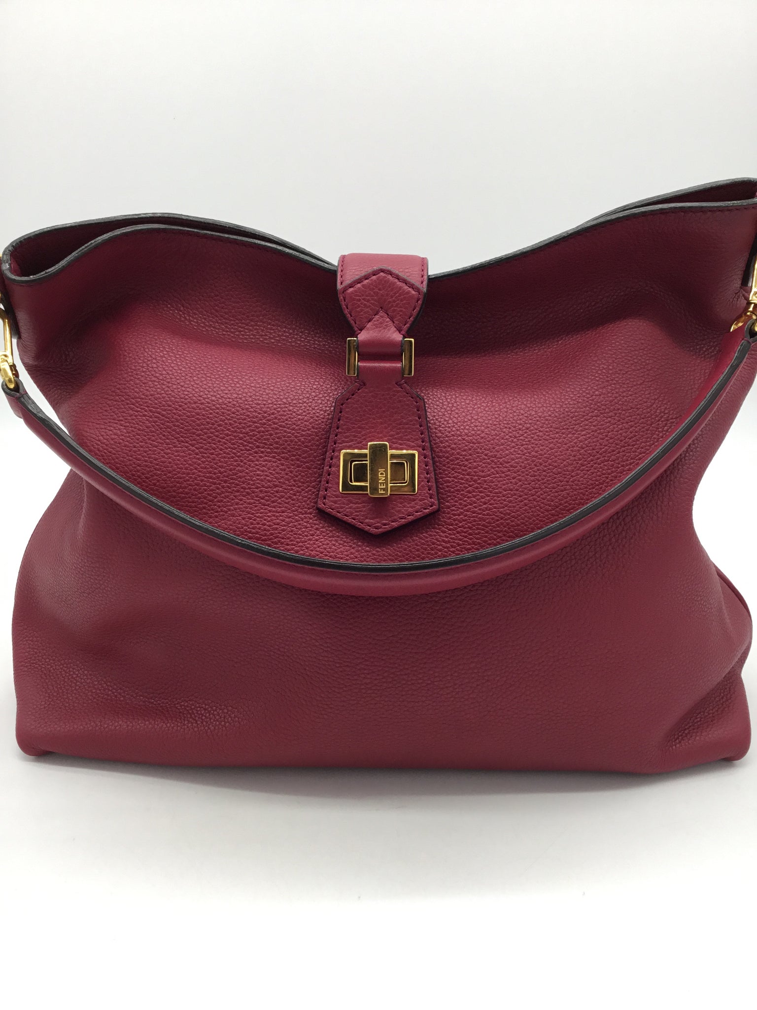 LUXURY FENDI Size Extra Large Red Purses/Wallets