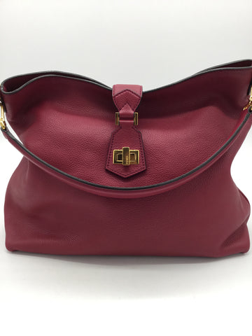 LUXURY FENDI Size Extra Large Red Purses/Wallets