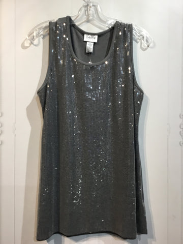 Travelers by Chicos Size L Silver Tops
