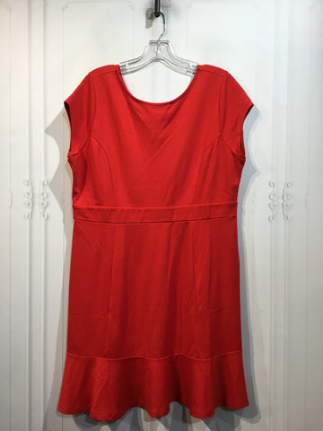 LOFT Size XLP/16-18P Red Dress