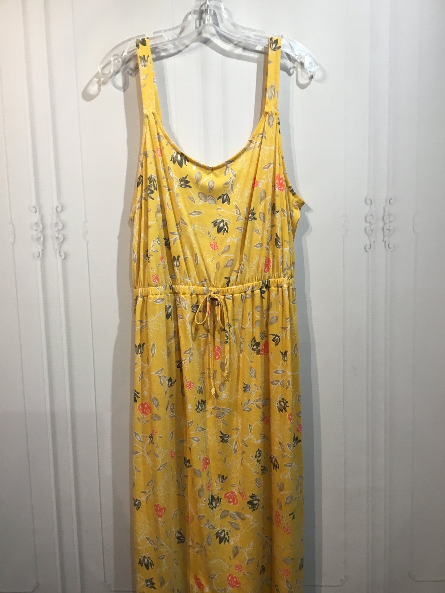 West Loop Size Extra Large Yellow DRESS/1 PIECE