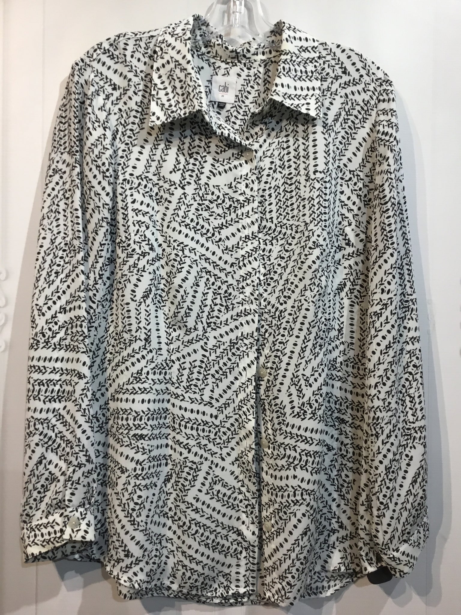 CABI Size Medium White Tops