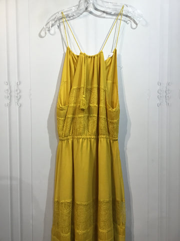 NWT - cupcakes & cashmere Size S Yellow DRESS/1 PIECE