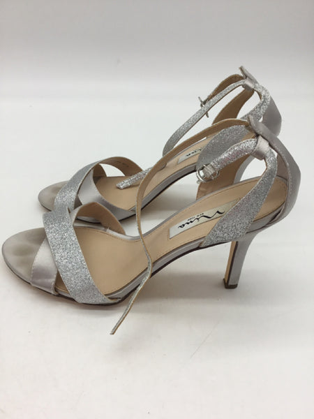 NINA Size 9.5 Silver Shoes