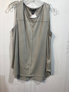 Style & Co Size M Grey Tops