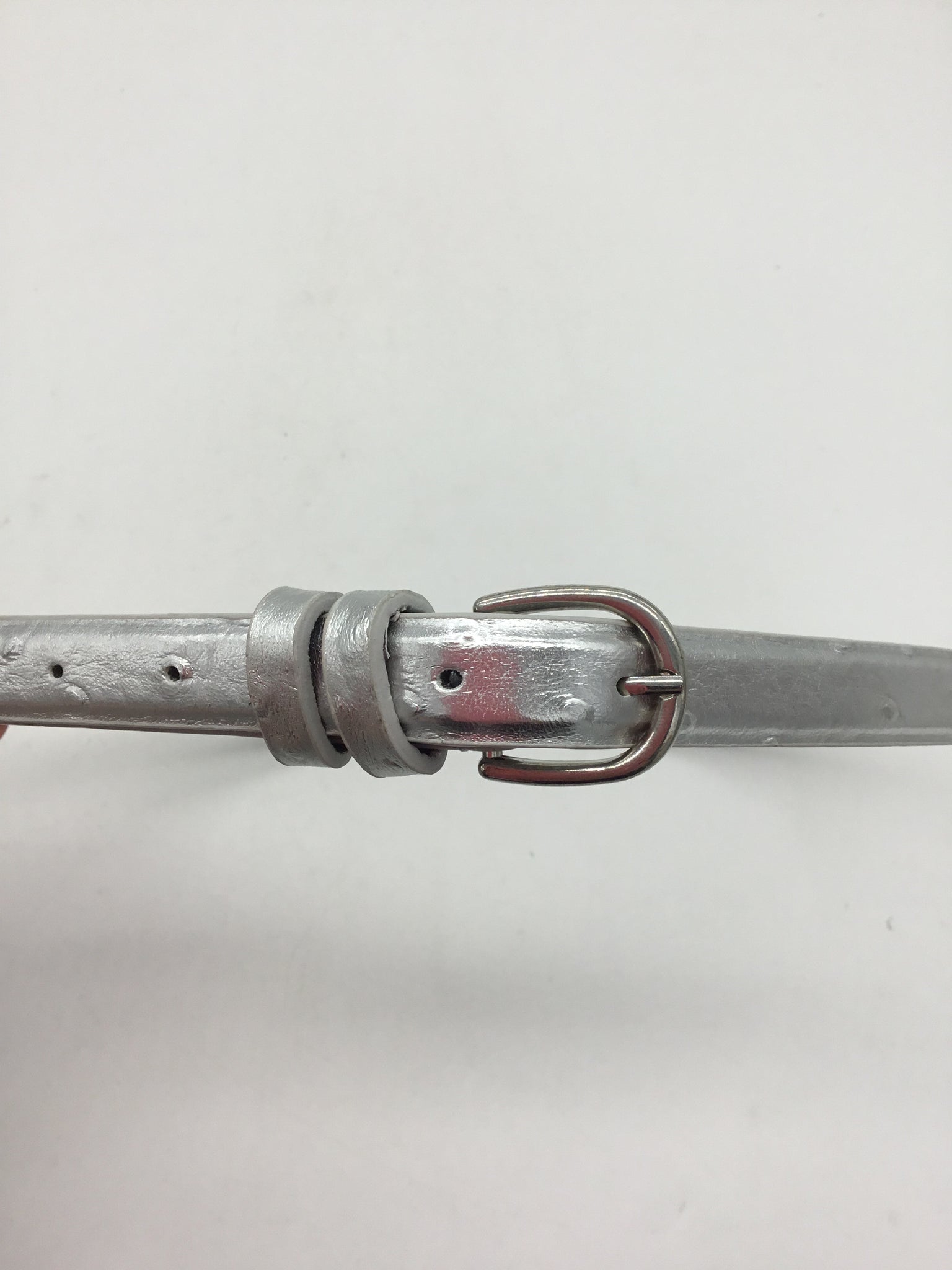 Size Medium Silver Belt