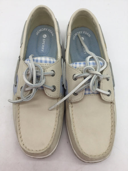 Sperry Size 7.5 White Shoes