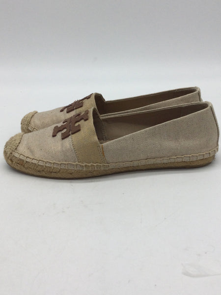 LUXURY Tory Burch Size 7 Beige Shoes