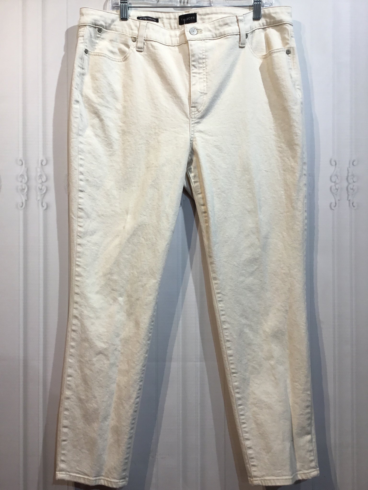 Talbots Size XL/16 White Bottoms