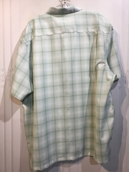 Haggar Size 2X Green Men's