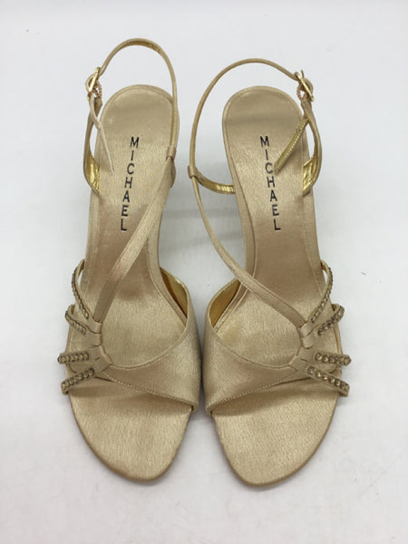 Michael Size 7.5 Gold Shoes