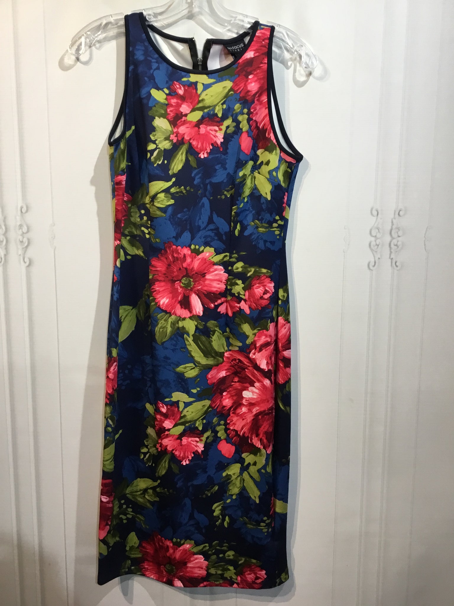 Enfocus Size S/4 Blue DRESS/1 PIECE