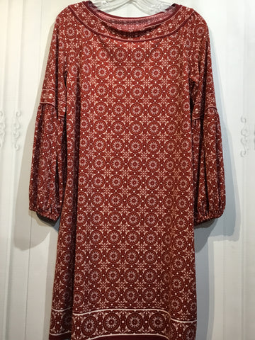 MAX STUDIO Size Medium Red DRESS/1 PIECE