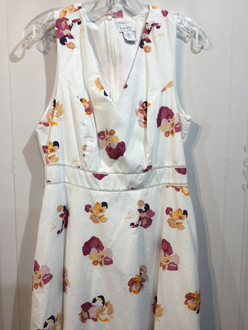 Nicole Miller Size M/8 White DRESS/1 PIECE