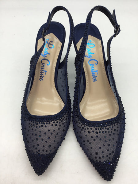 Lady Couture Size 9 Blue Shoes
