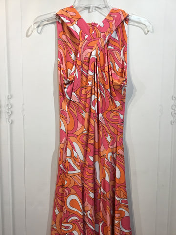 MICHAEL Michael Kors Size XS/0-2 White/Pink/Orange Dress