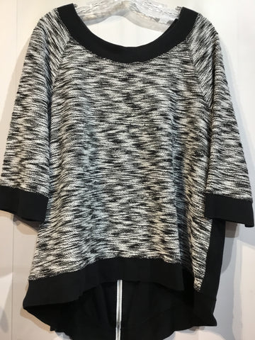 CHICO'S Size XL/16 Black Tops
