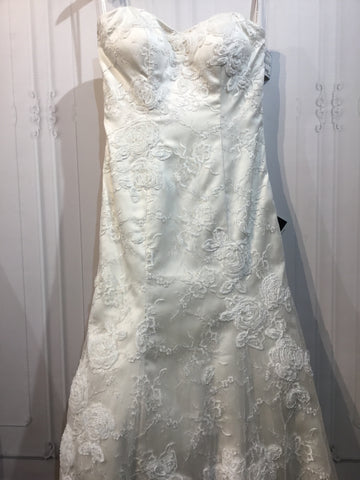 Essense of Australia Size 12 White Wedding Dress