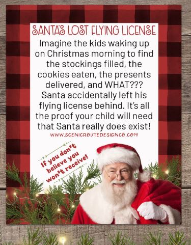 Santa's Lost Flying License