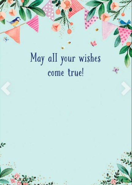 Birthday Card: May all your wishes come true!