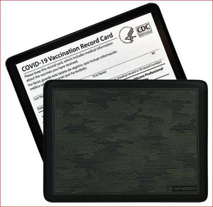 Camouflage Design - Vaccination Card Holder
