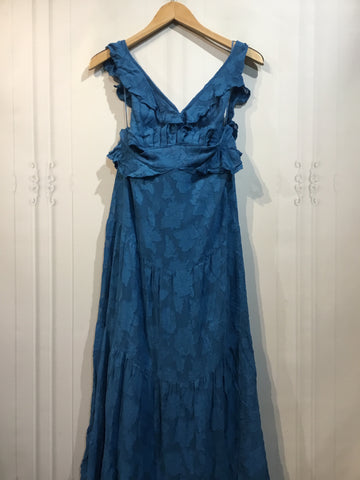 Karina Grimaldi Size L/12-14 Blue Dress