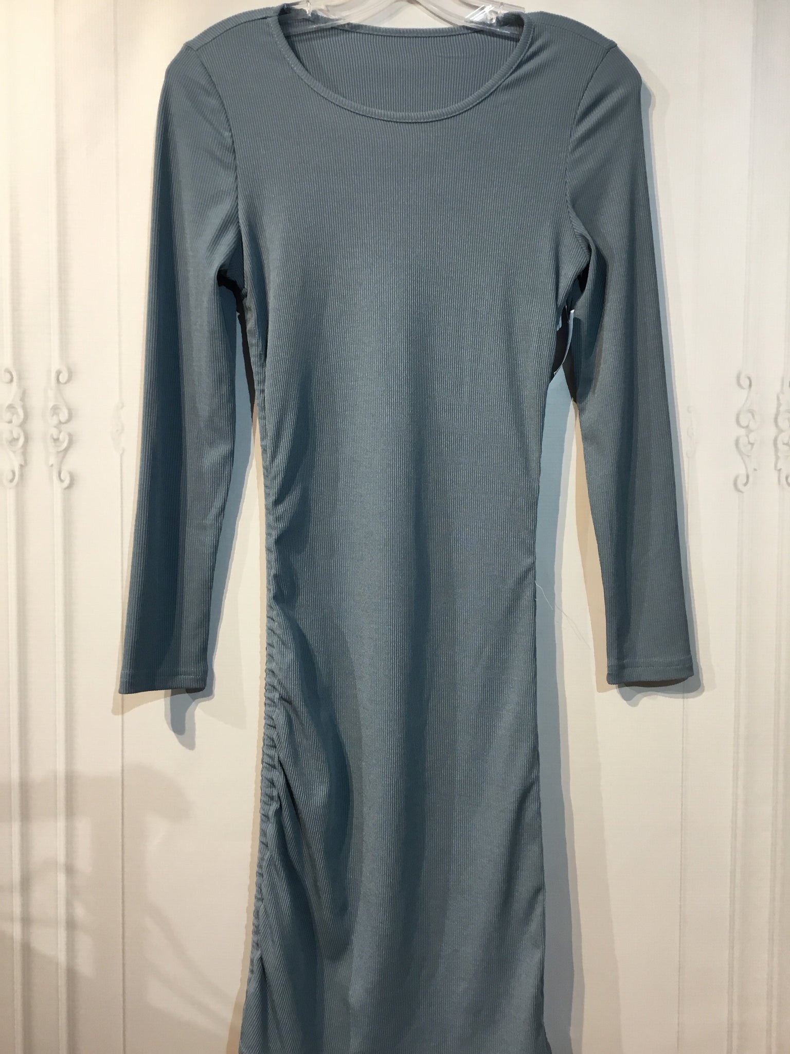 No Label Size S/4-6 Greyish Blue Dress