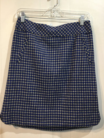 Talbots Size XS/0-2 Blue & White Skirts