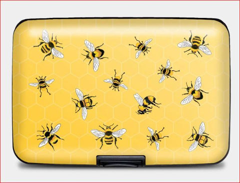 Mary Lake Thompson - Bees Design - Armored Wallet
