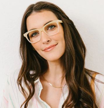 Coralie - Yellow  STRENGTH +1.00