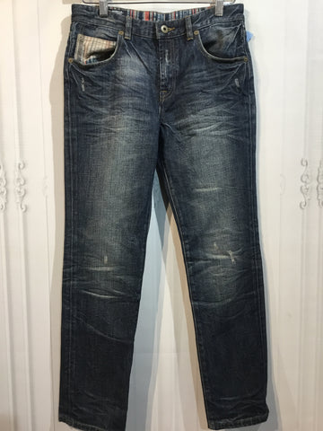 Barbour Steve Mcqueen Size S/4-6 Denim Jeans