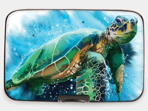 Sea Turtle  Design - Armored Wallet