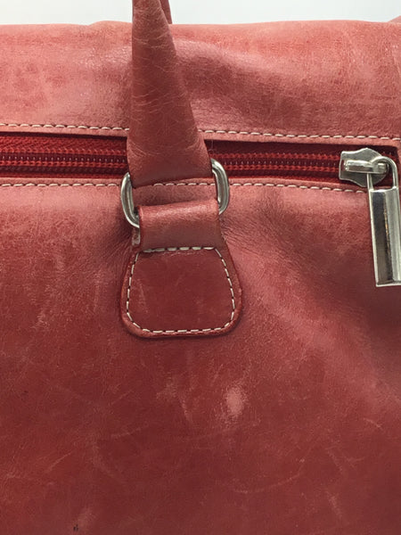 GIORDANO Size Large Faded Red Satchel