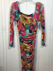 Lovely Grace Size S/4-6 Multi-Color Dress
