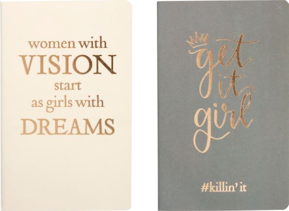 "Women With Vision..." Large Notebook Set