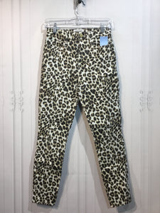 Frame Size XS/0-2 Leopard Jeans